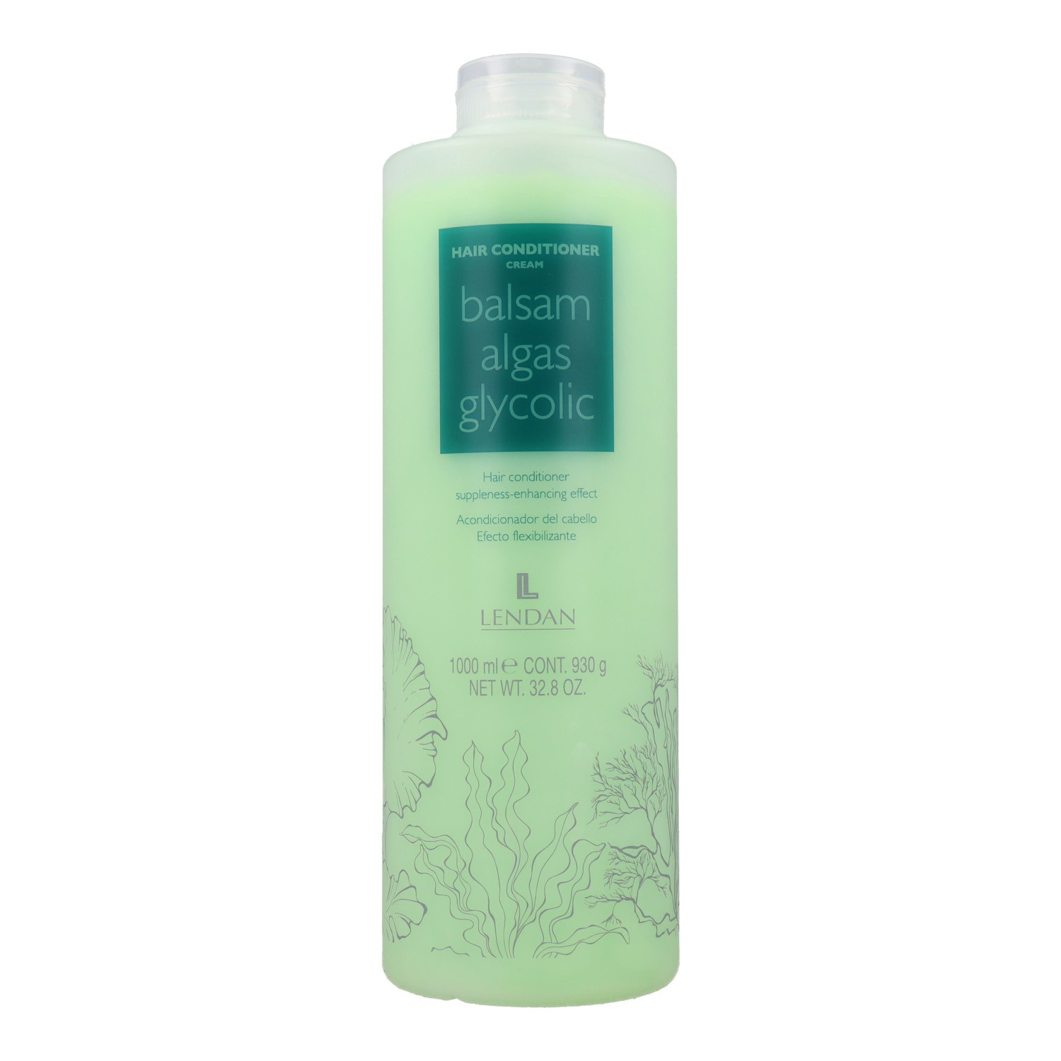 Lendan Balsam Algas Glycolic Efecto Flexibilizante Acondicionador 1000 ml