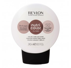 Revlon Nutri Color Filters 512/Castaño Ceniza Perlado 240 ml