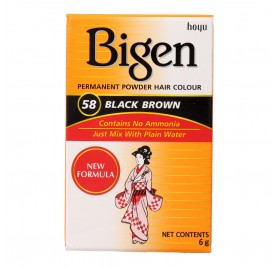 Bigen 58 Brun Noir 6 gr