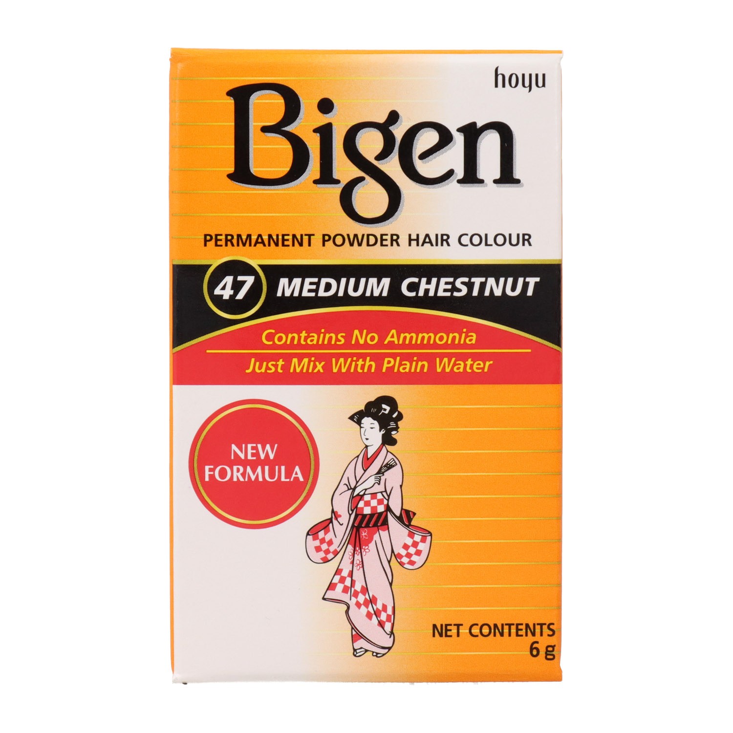 Bigen 47 Châtain Moyen 6 gr