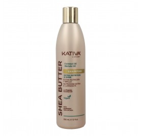 Kativa Shea Butter Coconut Marula Oil Champú 355 ml