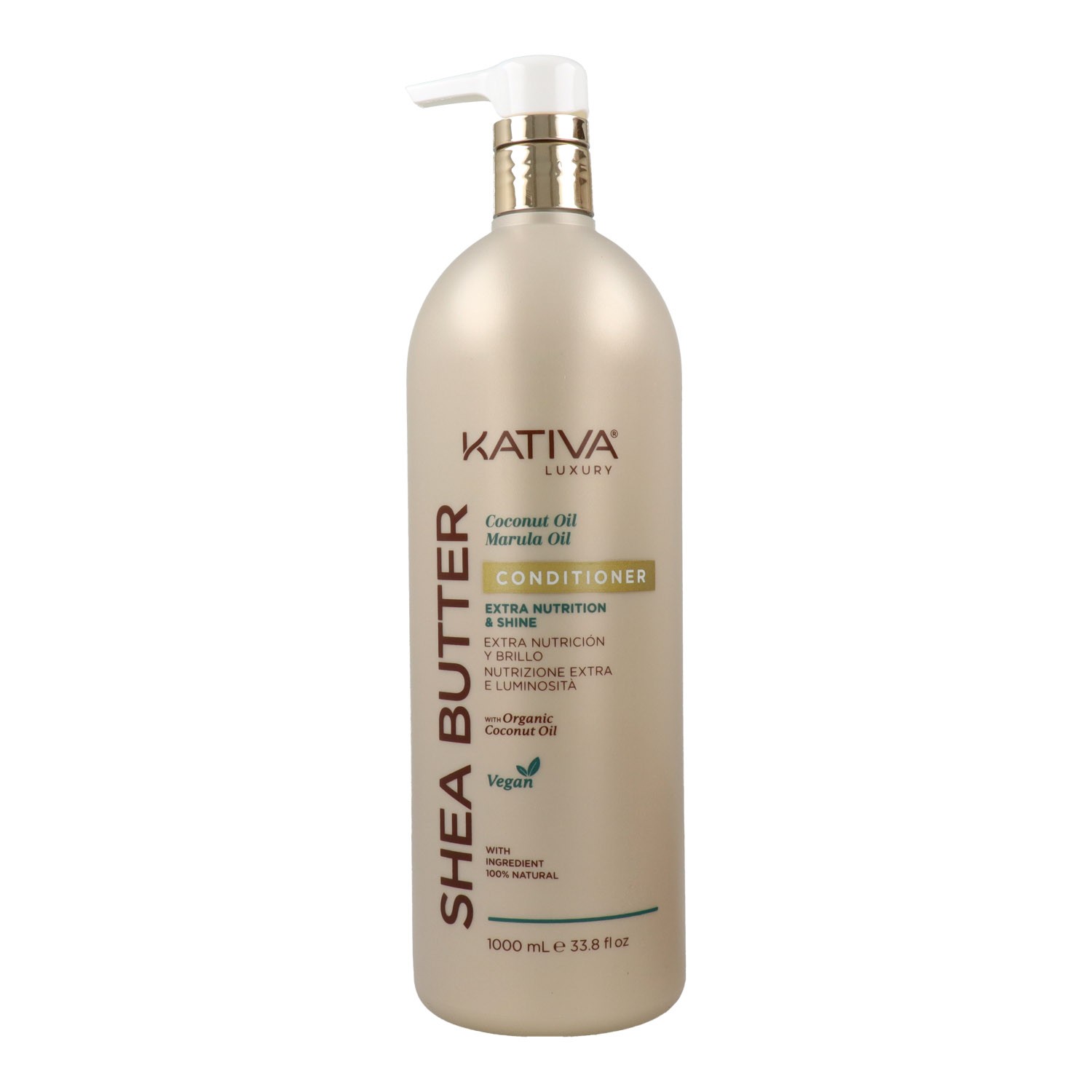Kativa Shea Butter Coconut Marula Oil Acondicionador 1000 ml