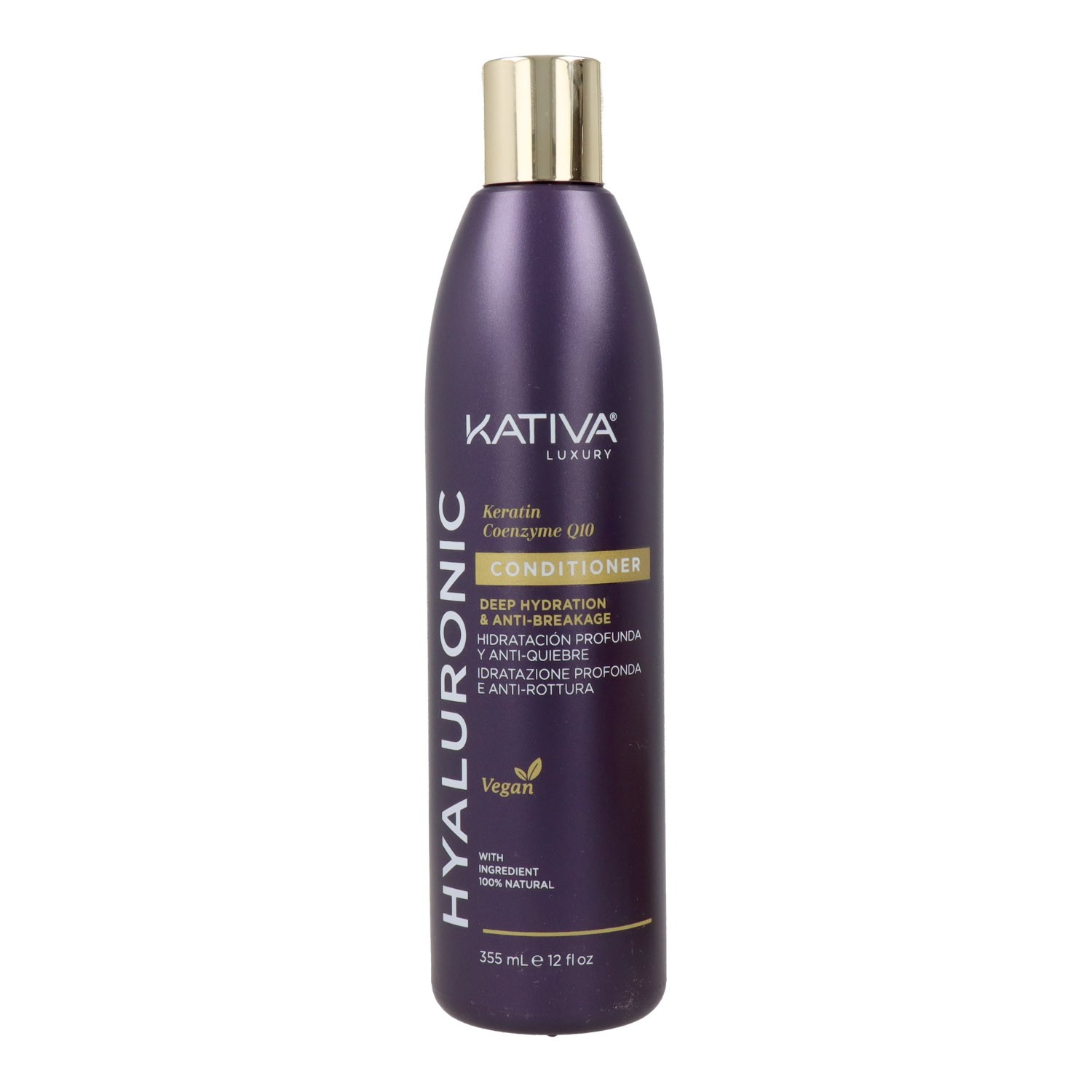 Kativa Après-shampooing hyaluronique kératine coenzyme Q10 355 ml