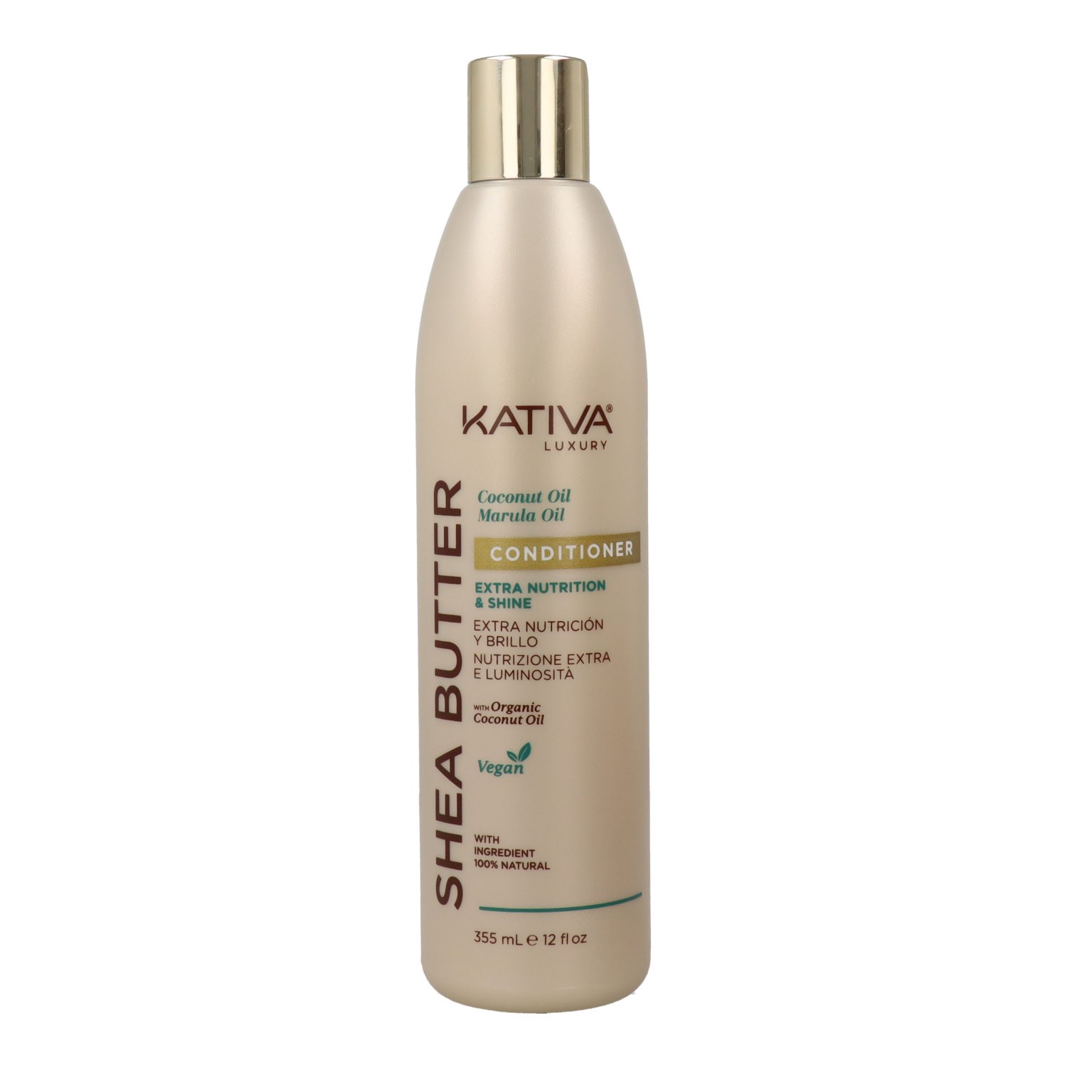 Kativa Shea Butter Coconut Marula Oil Acondicionador 355 ml