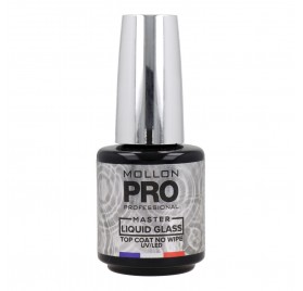 Mollon Pro Master Liquid Glass Top Coat N. Wipe 12 ml