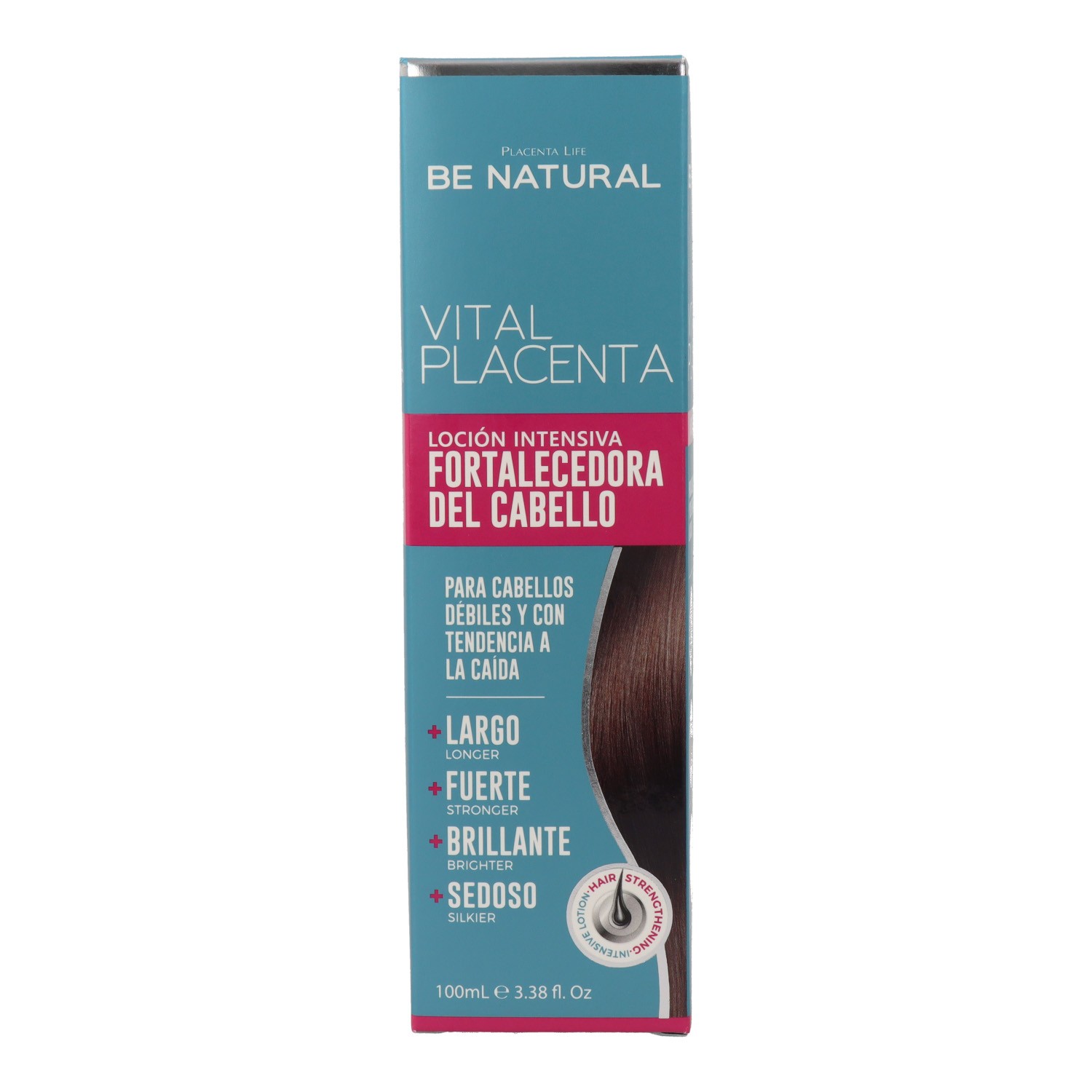 Placenta Life Be Nat Nutri Vital Placenta Fortalecedor De Cabello 100 ml