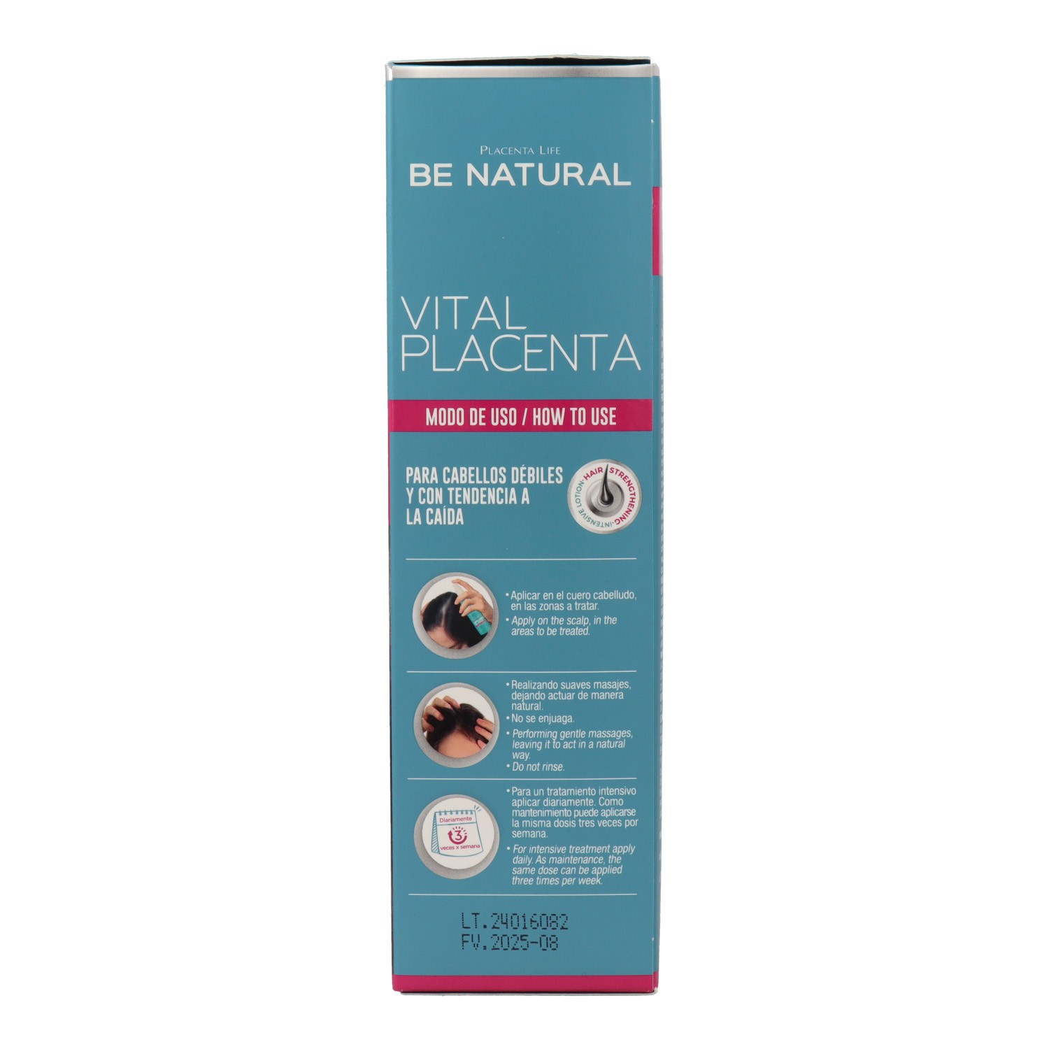 Placenta Life Be Nat Nutri Vital Placenta Fortalecedor De Cabello 100 ml