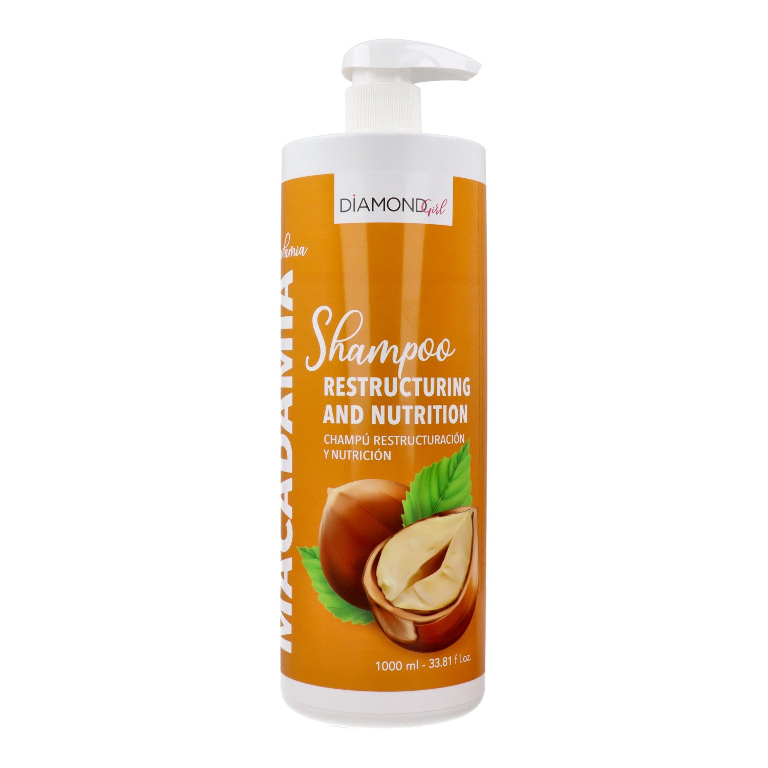 Diamond Girl Restructurante Macadamia Champú 1000 ml