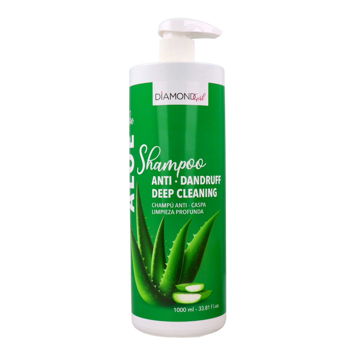 Diamond Girl Champú Anti Dandruff Aloe Vera 1000 ml.