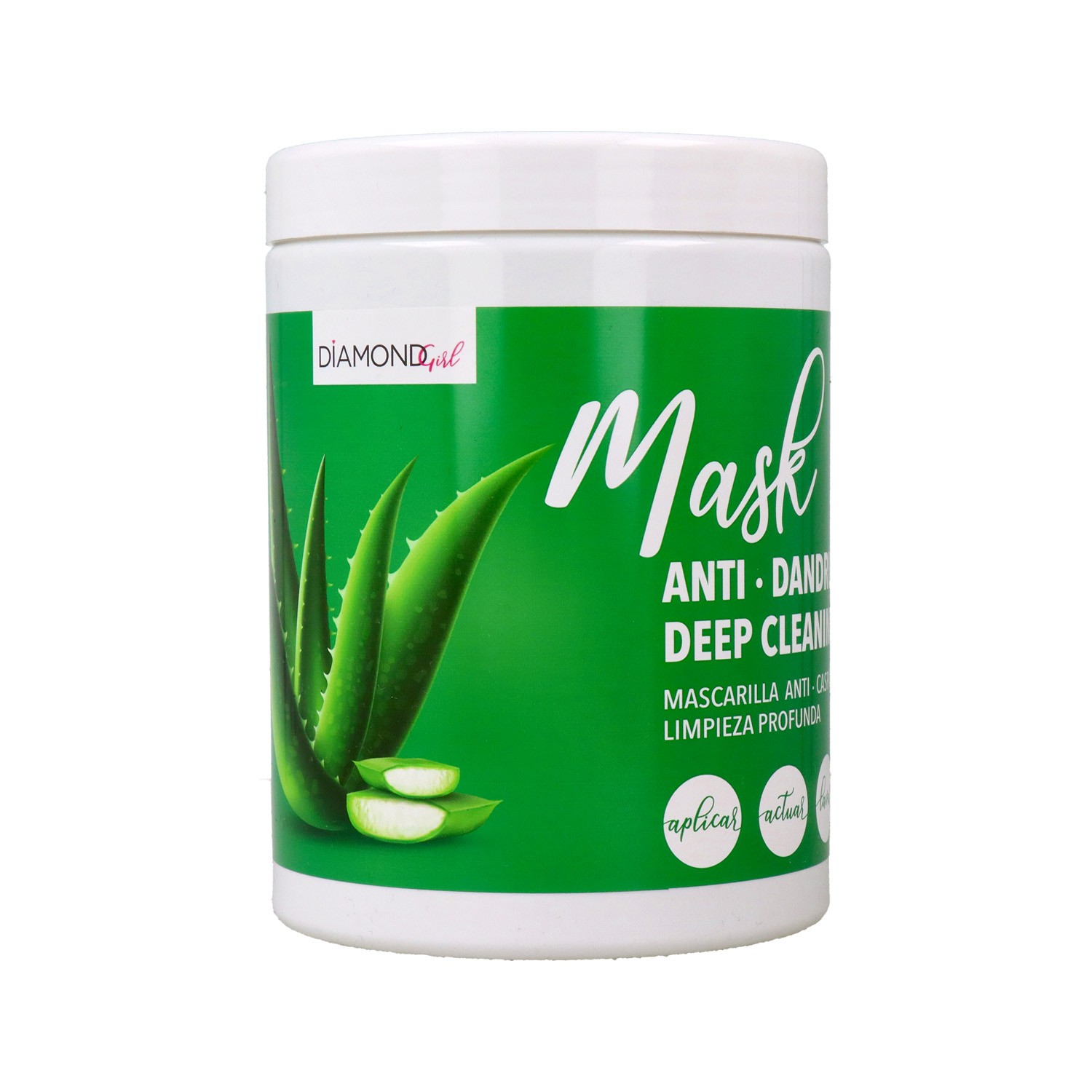 Diamond Girl Mascarilla Anti Dandruff Aloe Vera 1000 ml Diamond Girl Mascarilla Anti Dandruff Aloe Vera 1000 ml