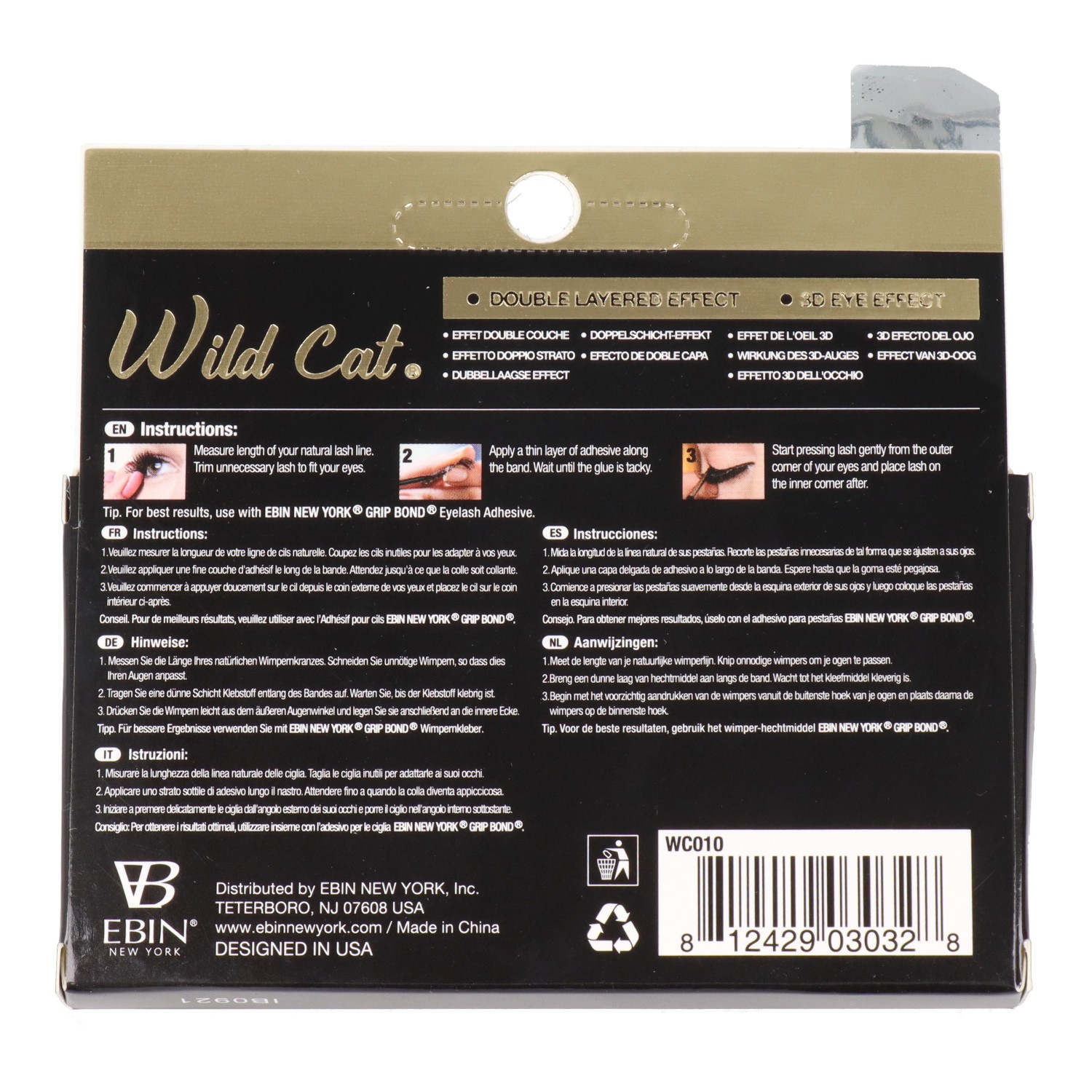 Ebin New York Wild Cat Lash Chloe