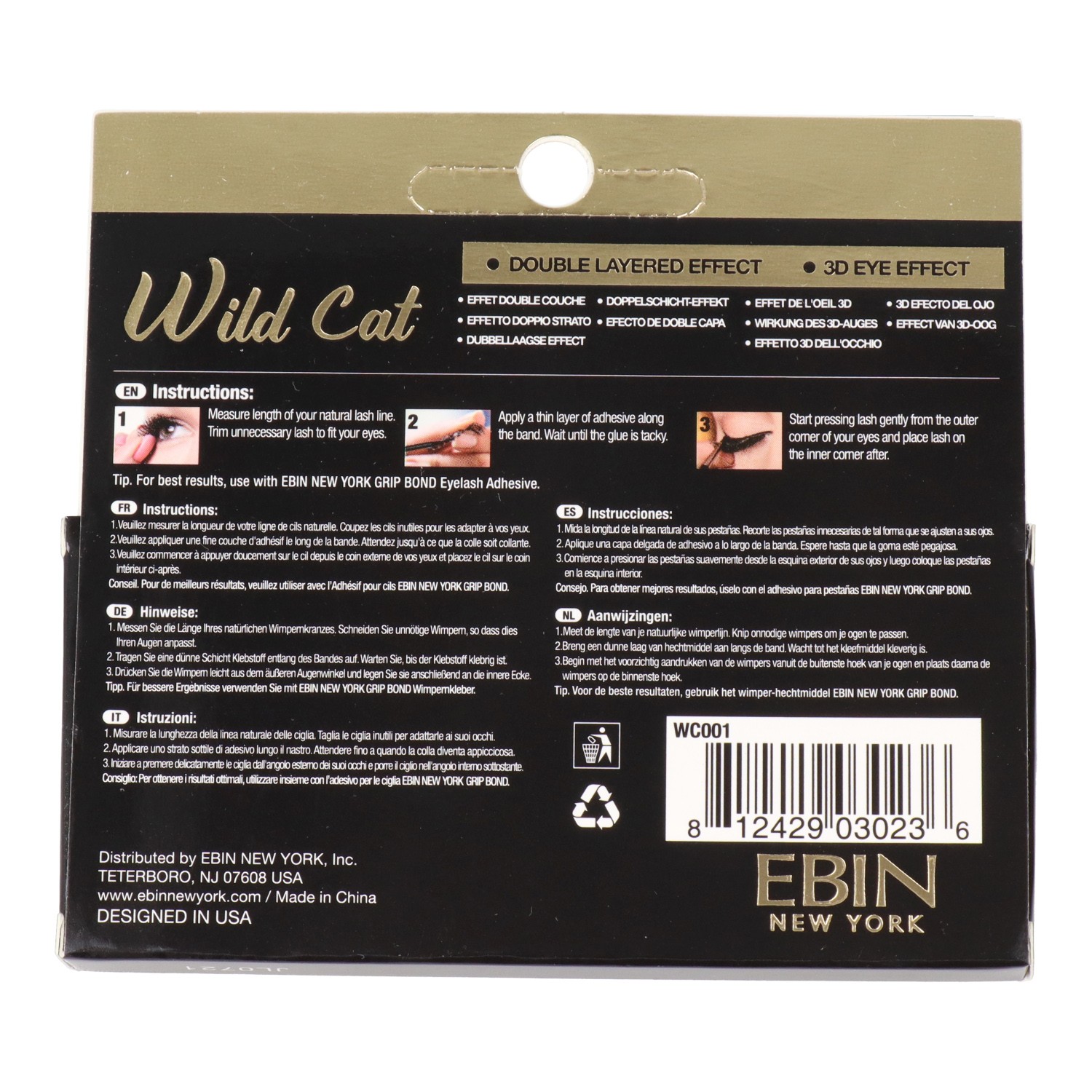 Ebin New York Wild Cat Lash Lucy