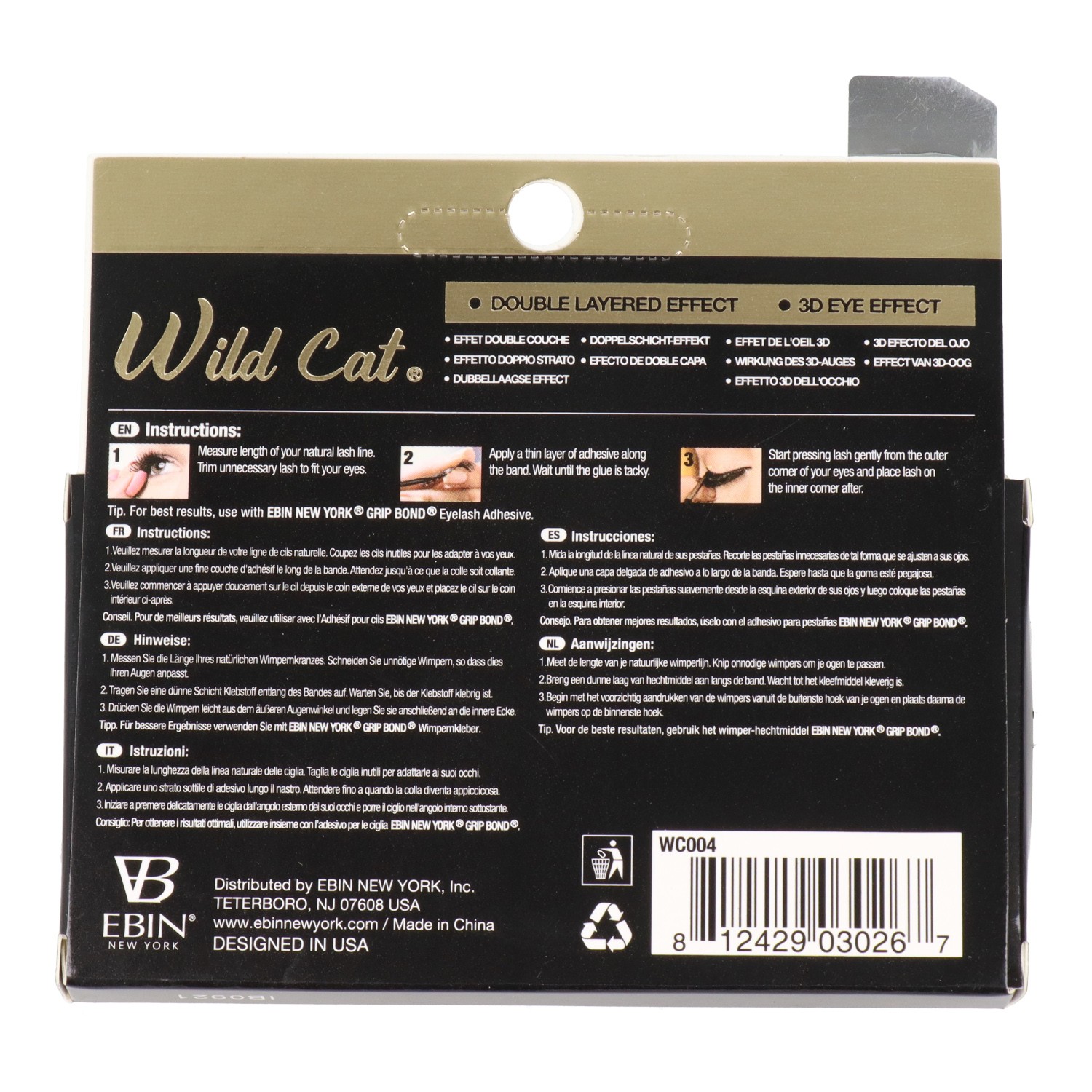 Ebin New York Wild Cat Lash Molly