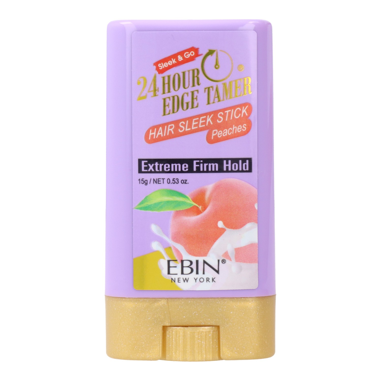 Ebin New York 24Hr Edge Sleek Peaches Cera 15 gr Ebin New York 24Hr Edge Sleek Peaches Cera 15 gr