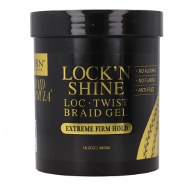 Ebin New York Braid Formula Lock'n Shine Gel 480 ml