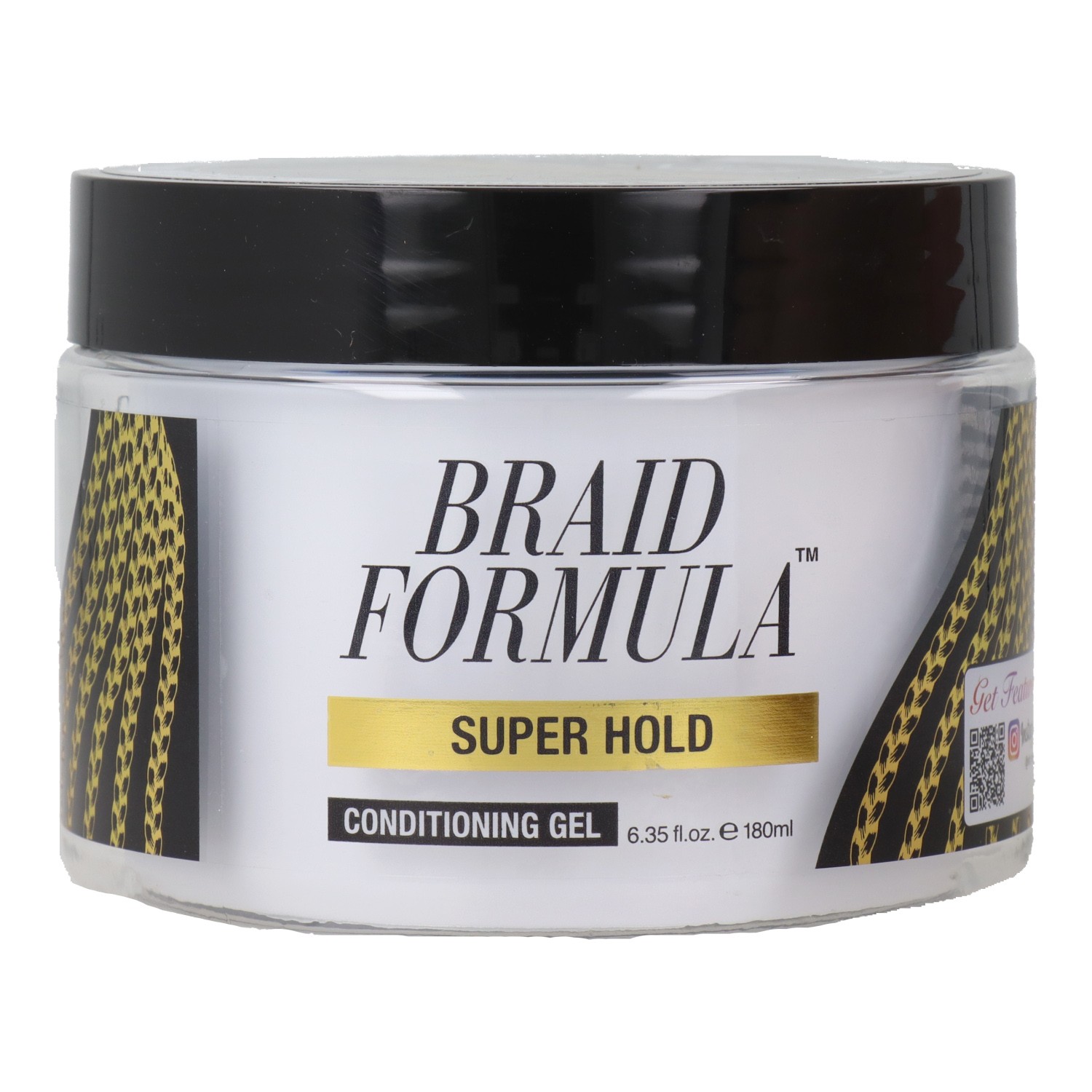 Ebin New York Braid Formula Super Hold Gel Conditioner 180 ml