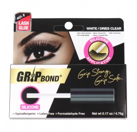 Ebin New York Adesivo para cílios Grip Bond 5G garrafa branca 75 gr