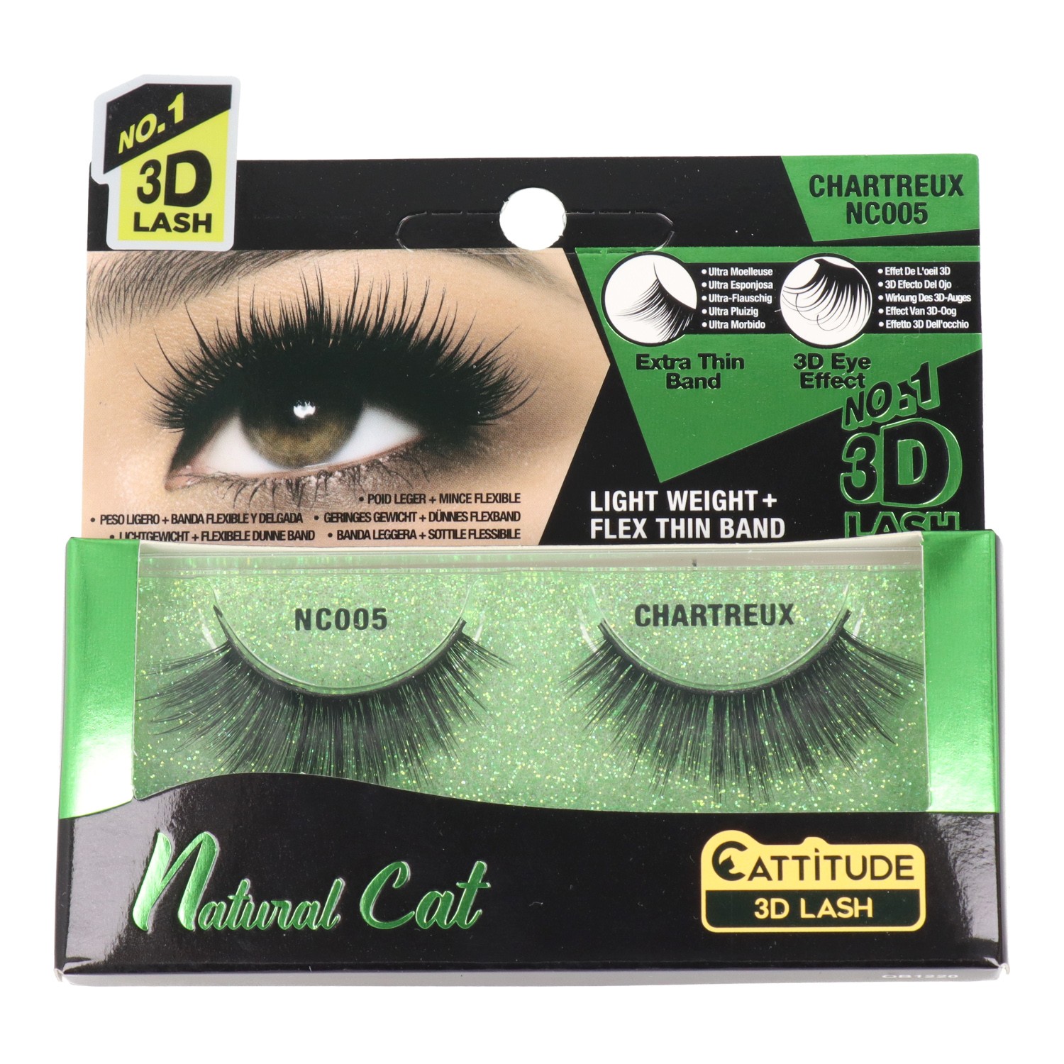 Ebin New York Natural Cat Lash Chartreux Ebin New York Natural Cat Lash Chartreux