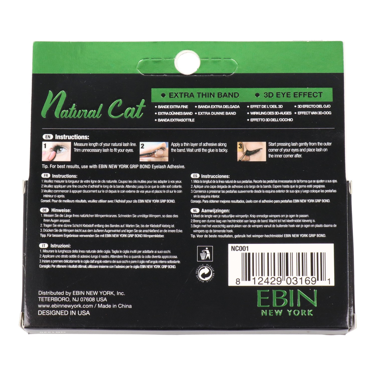 Ebin New York Natural Cat Lash Persian