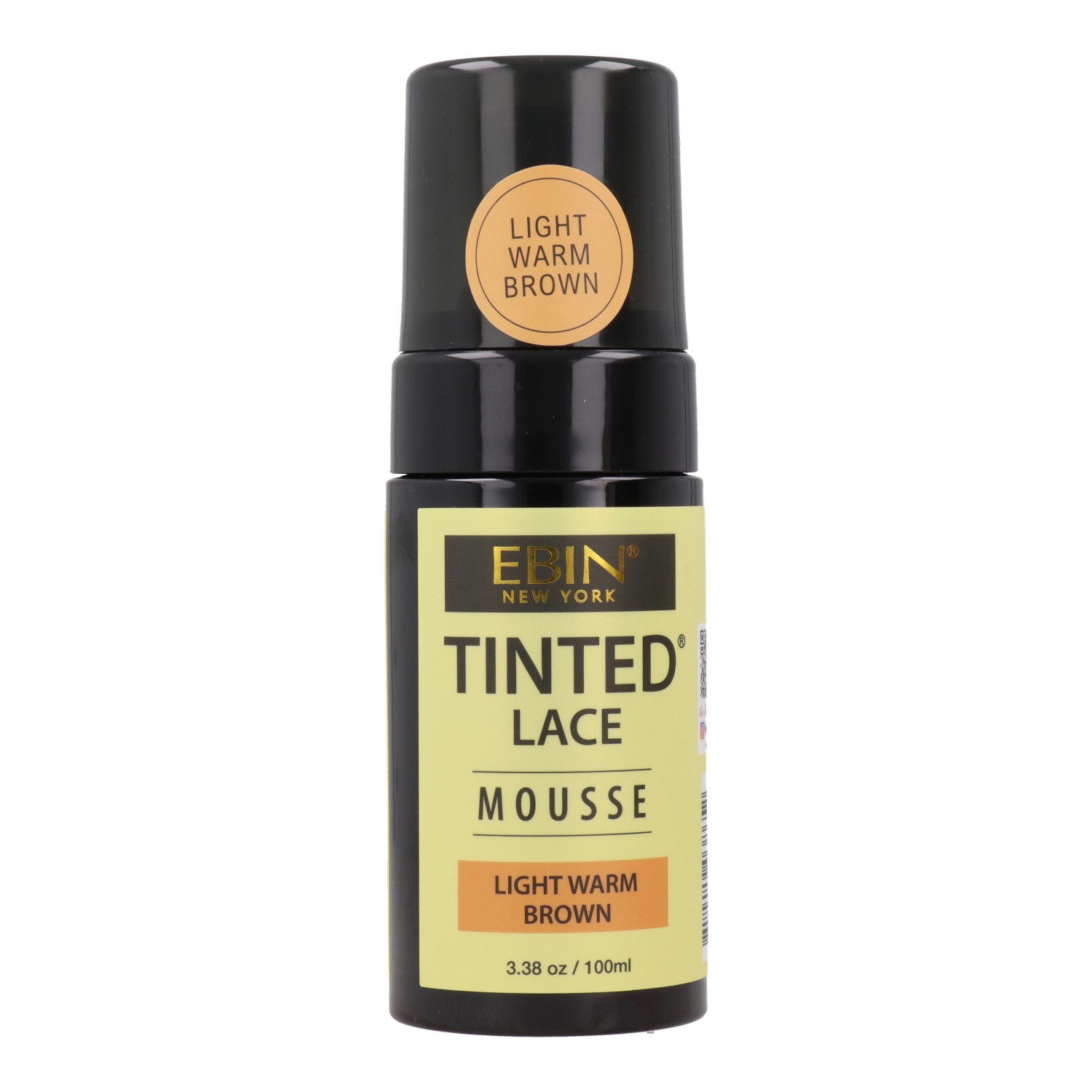 Ebin New York Tinted Lace Wig Knots Light Warm Brown Mousse 100 ml Ebin New York Tinted Lace Wig Knots Light Warm Brown Mousse 100 ml