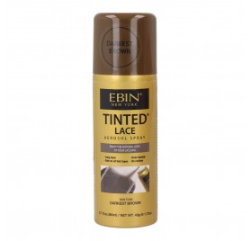 Ebin New York Tinted Lace Darkest Brown Spray 80 ml