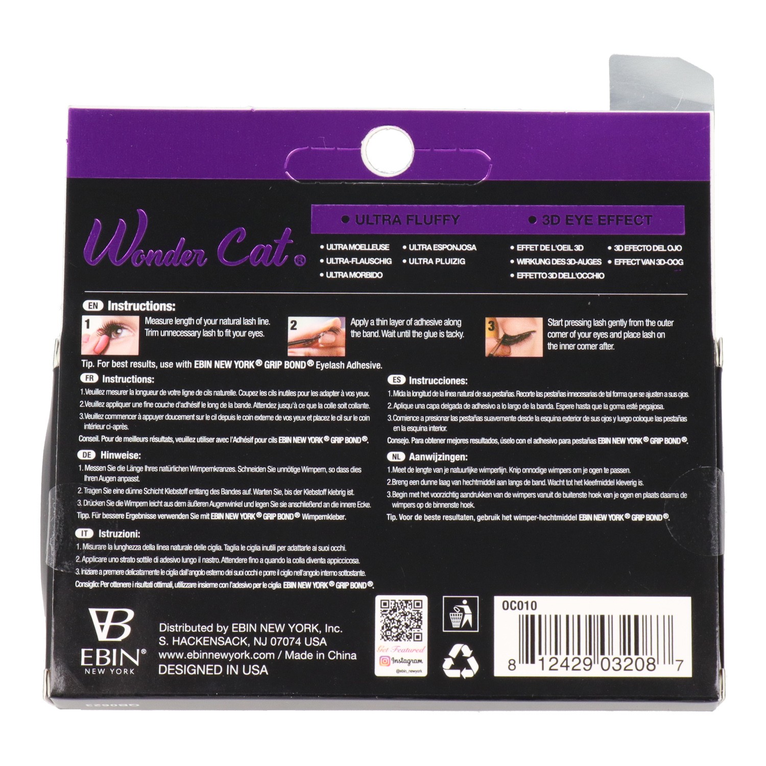 Ebin New York Wonder Cat Lash October