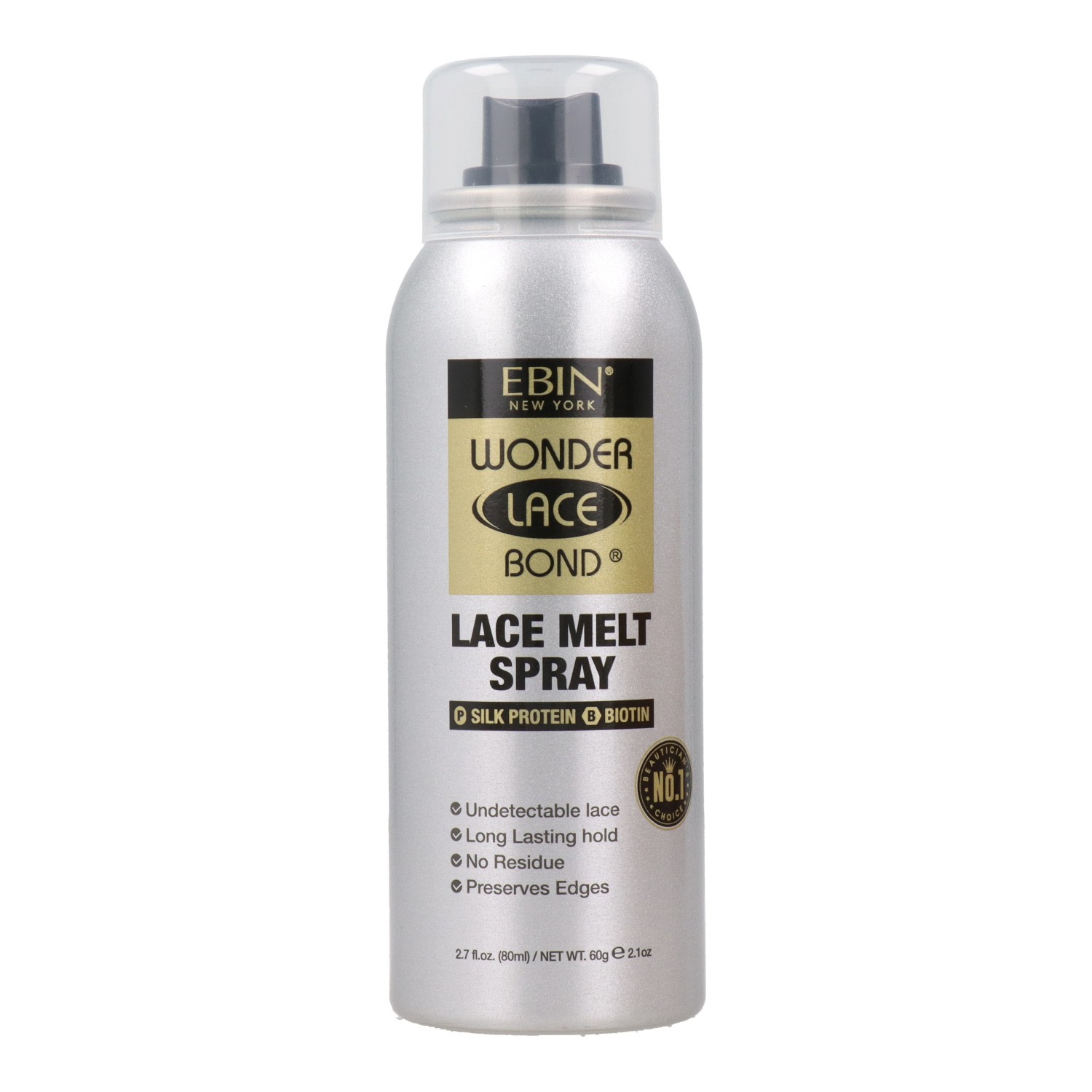 Ebin New York Wonder Lace Bond Lace Melt Silk Protein Biotin Aerosol Spray 80 ml Ebin New York Wonder Lace Bond Lace Melt Silk Protein Biotin Aerosol Spray 80 ml
