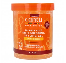 Cantu Shea Butter Styling Gel Con Miel 18,5Oz/524G (Anti-Shedding)