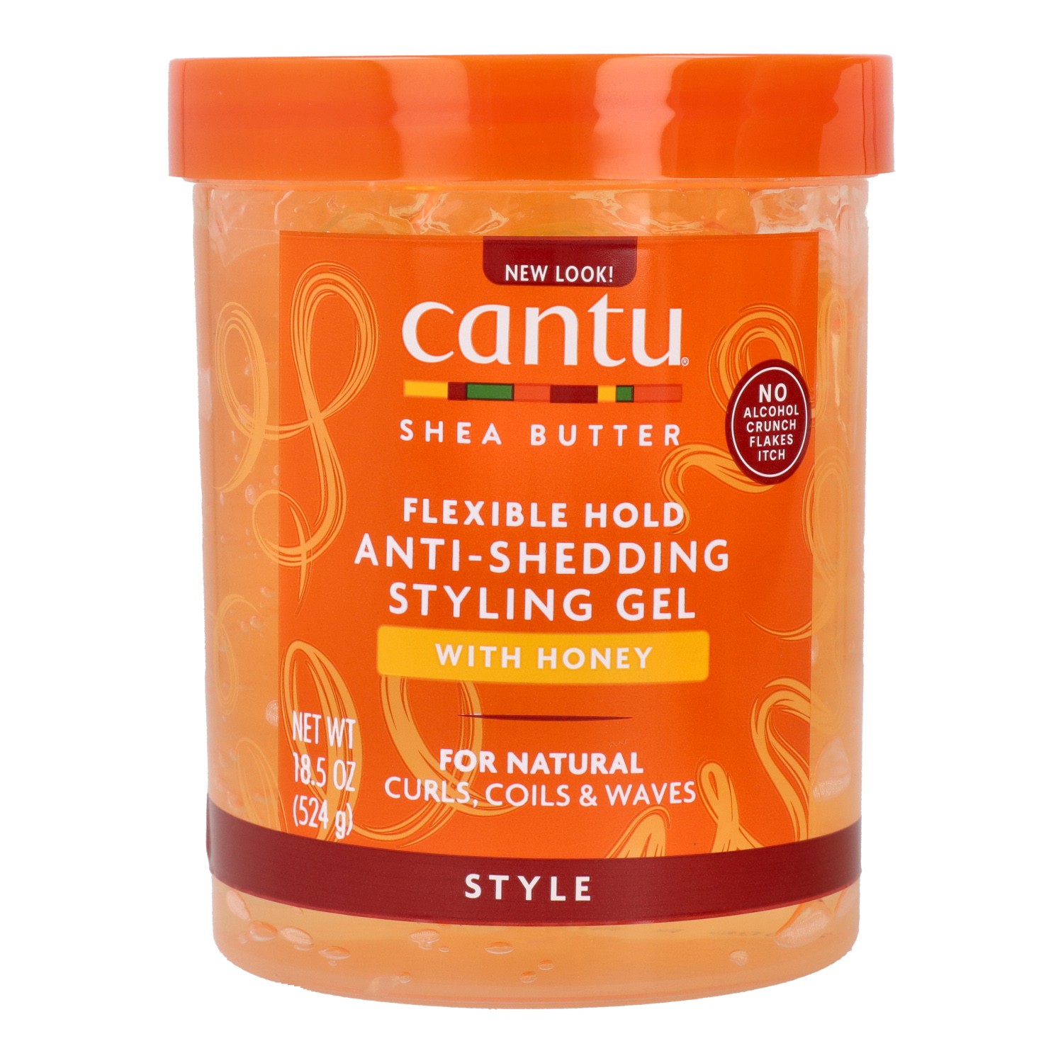 Cantu Shea Butter Styling Gel Con Miel 18,5Oz/524G (Anti-Shedding)