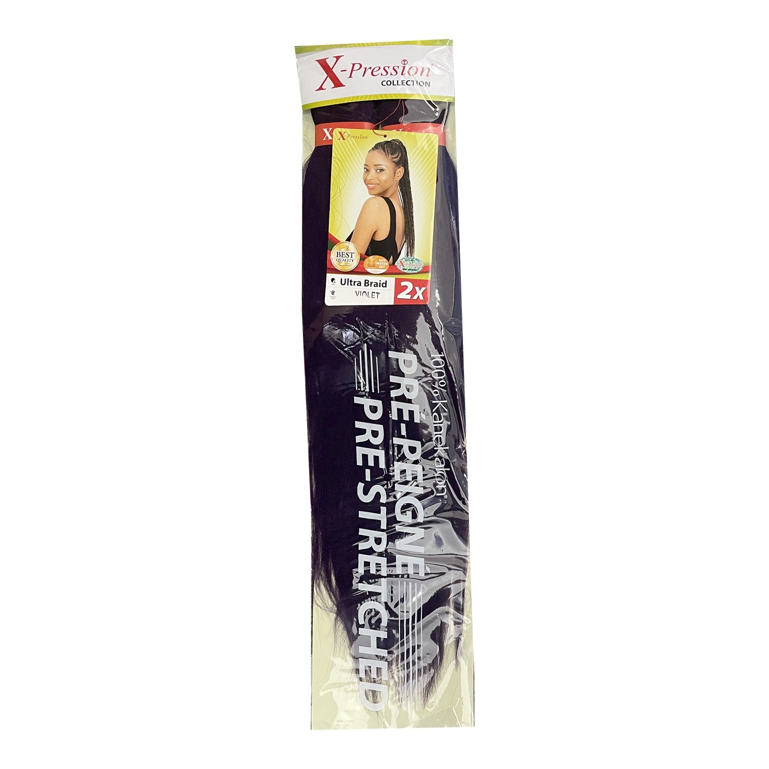 X Pression Pre Peigne Violet 1x2 X Pression Pre Peigne Violet 1x2