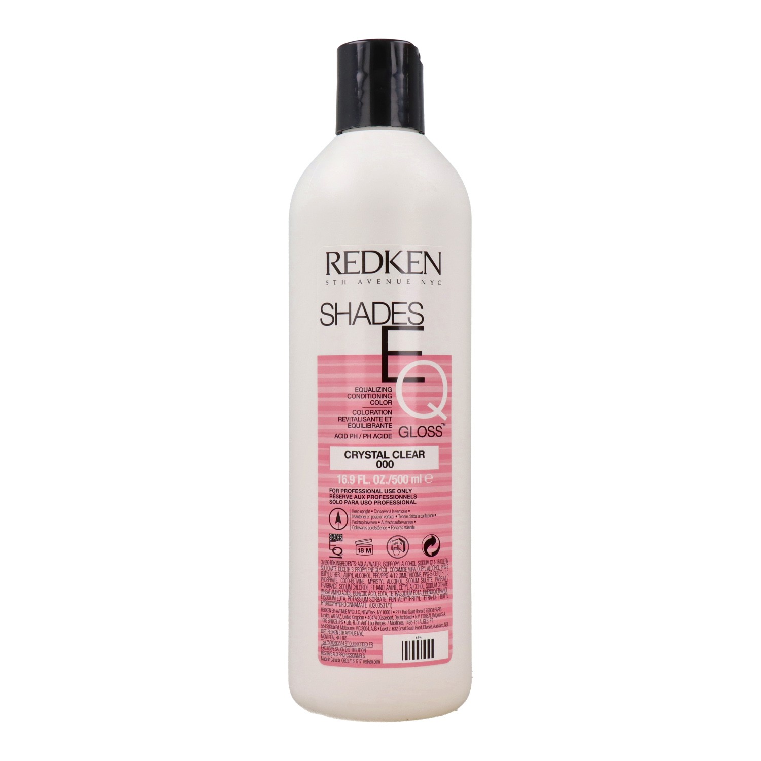 Redken Shades Eq Gloss Color Crystal Clear 500 ml