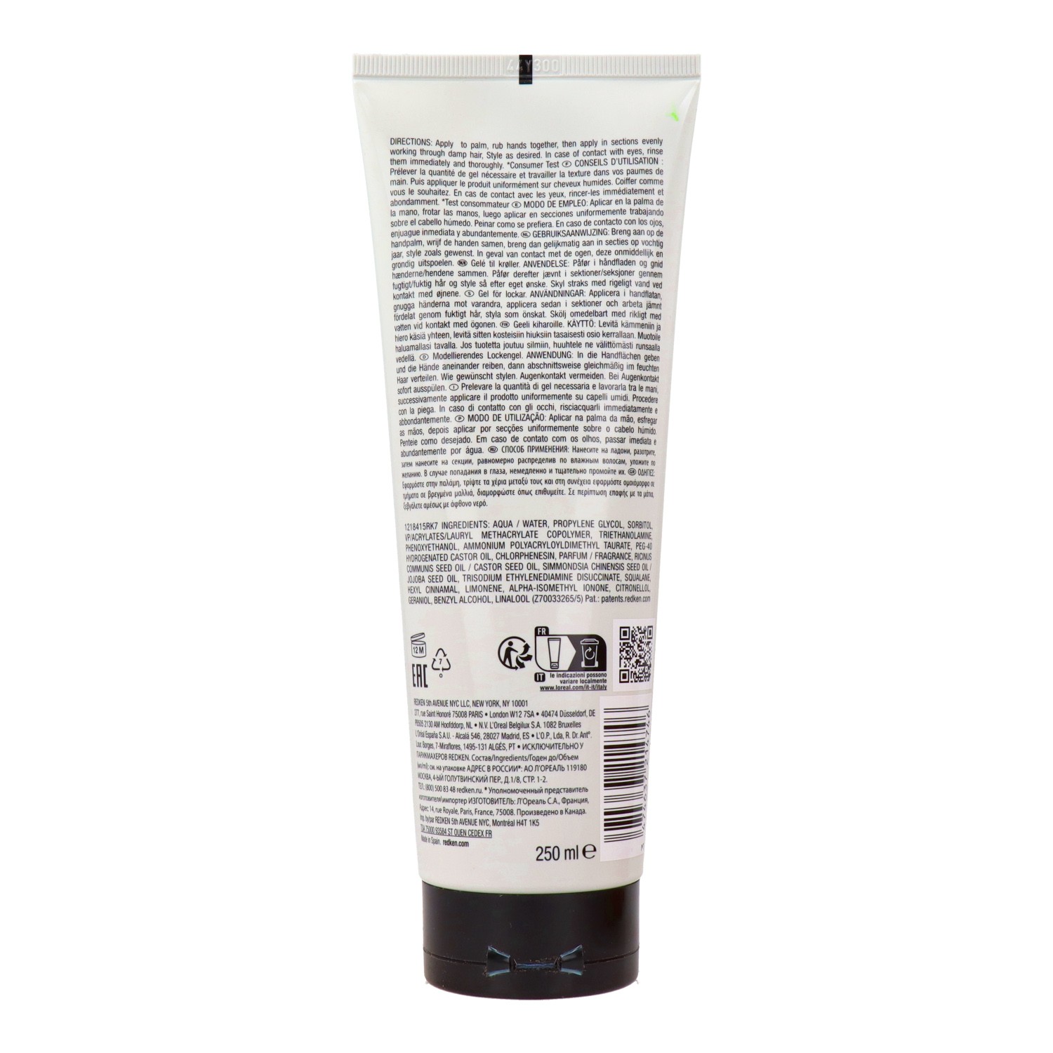 Redken Sculpting Curl Gel 250 ml