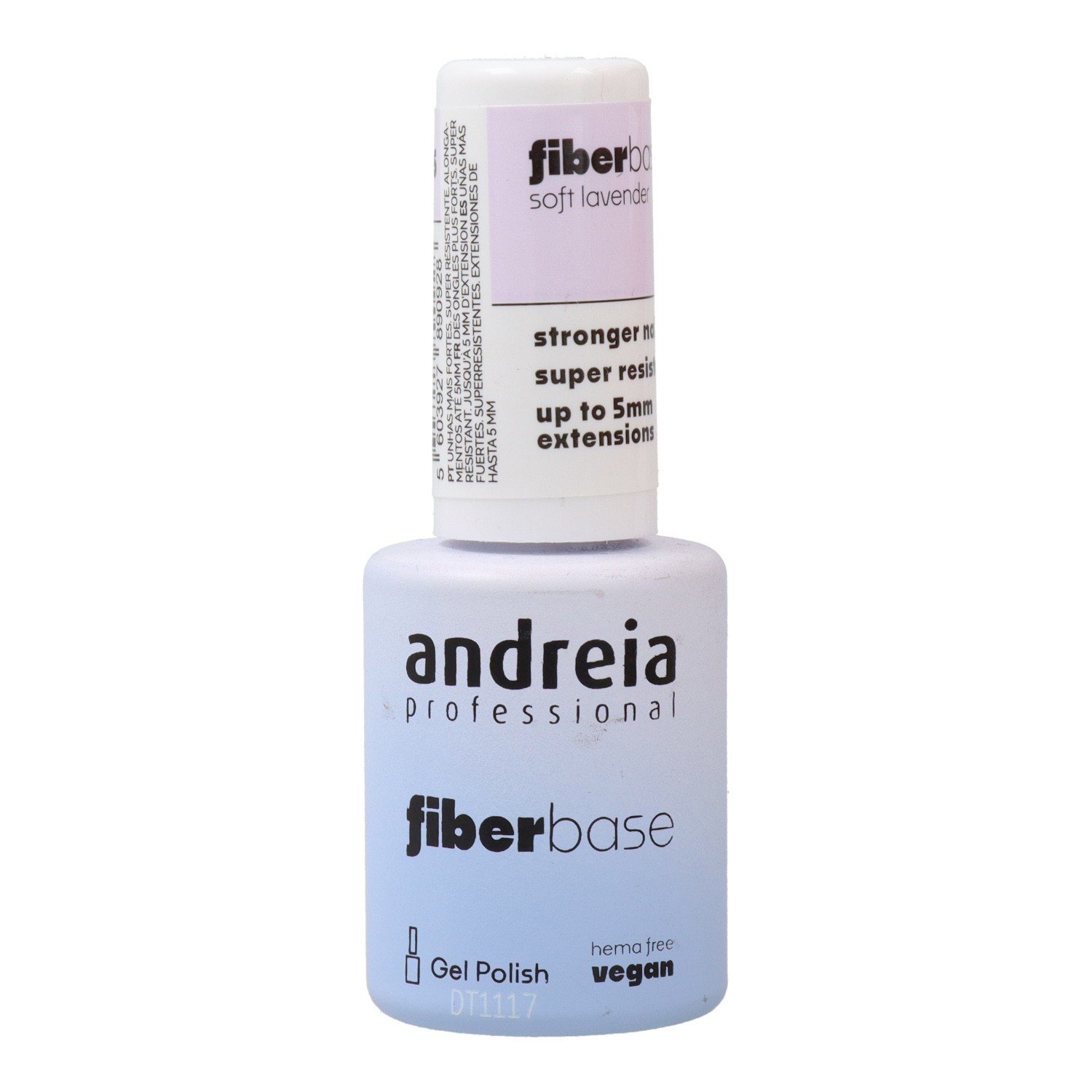 Andreia Gel Polish Fibra Base Colore Soft Lavender 10,5 ml