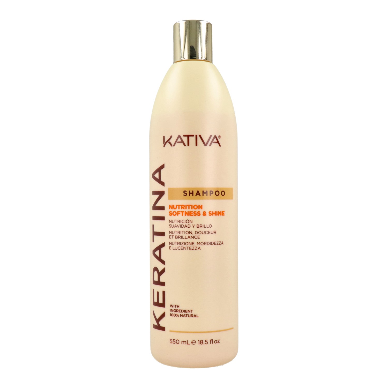 Kativa Keratina Nutrición Champú 550 ml