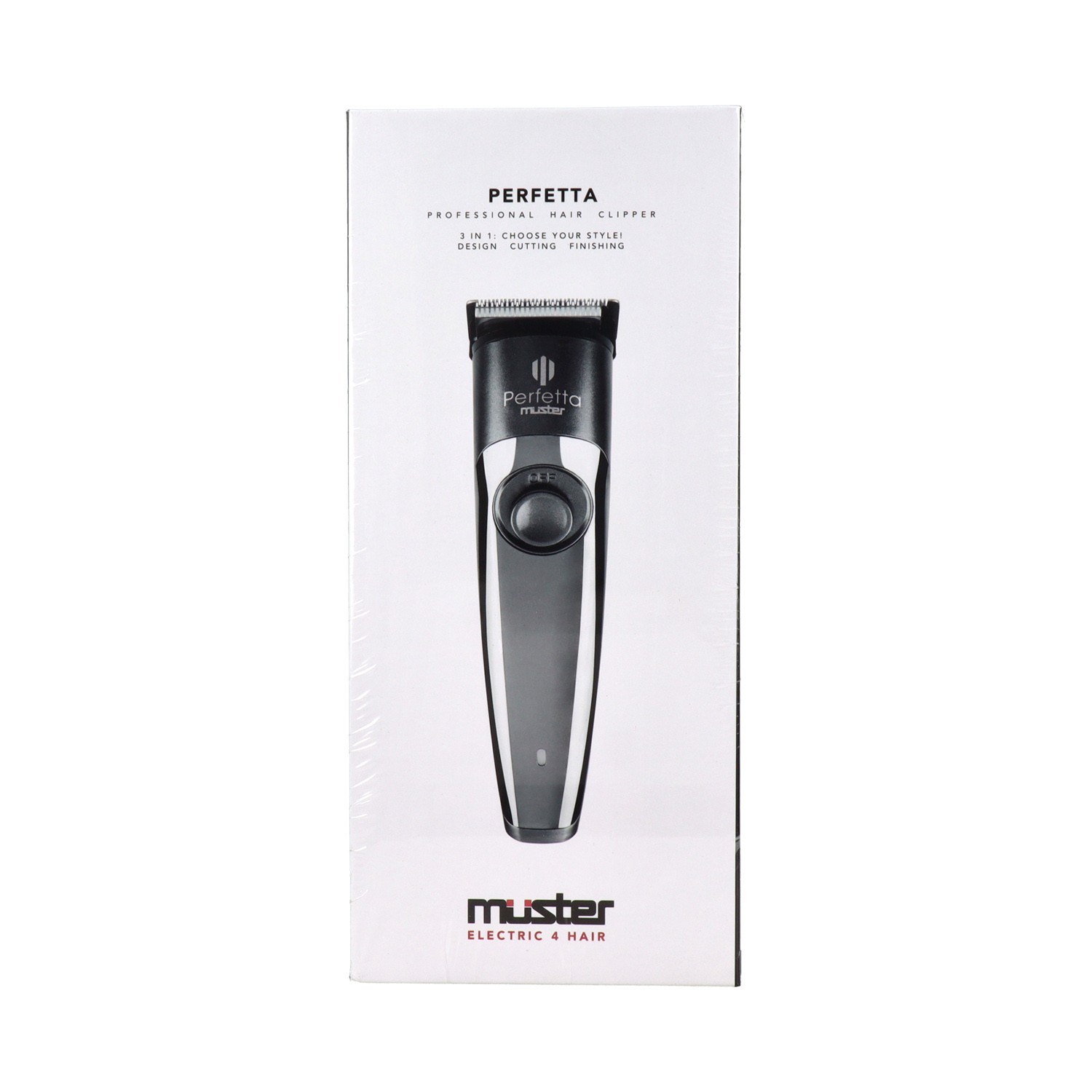 Muster Machine Electric 4 Hair Clipper Perfetta 3 In 1