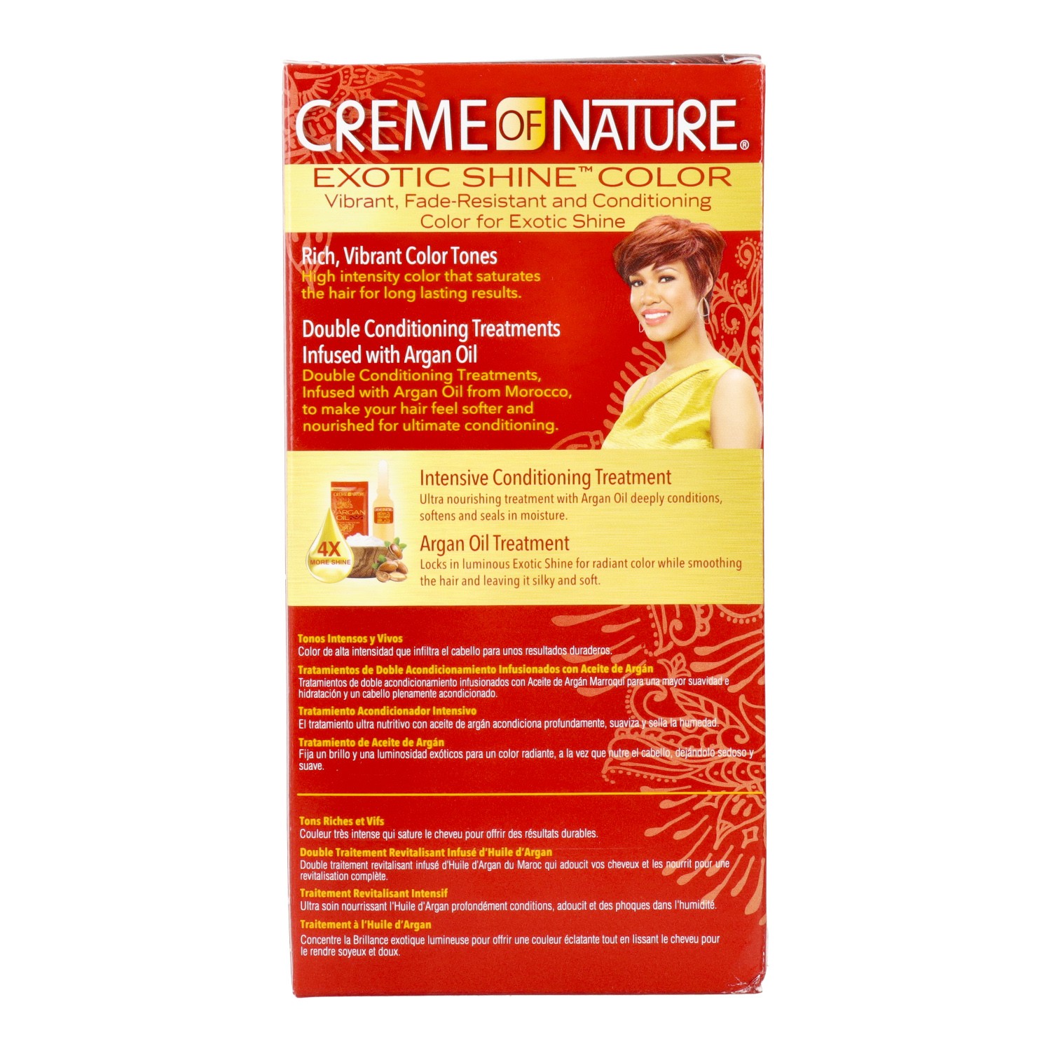 Cream Of Nature Argan Color Bronze Copper 7.64