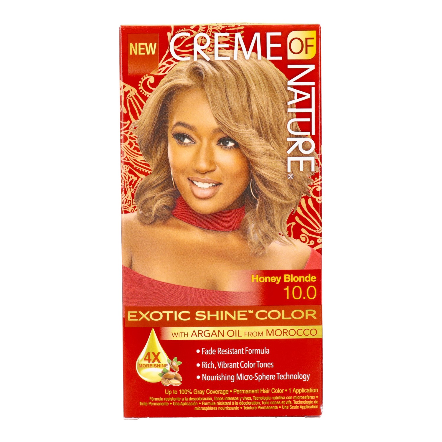Creme Of Nature Argan Colore Honey Blonde 10.0