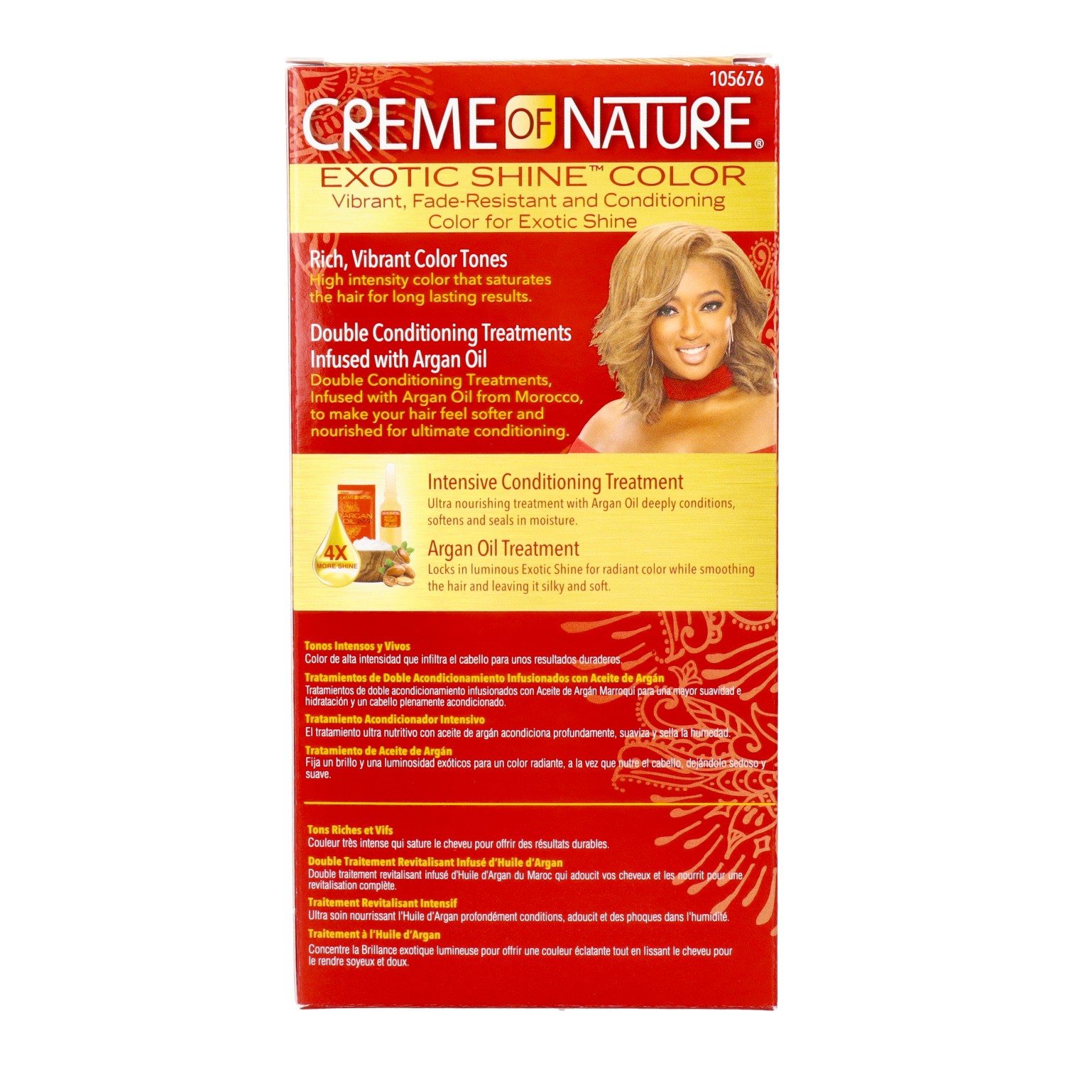 Creme Of Nature Argan Color Honey Blonde 10.0