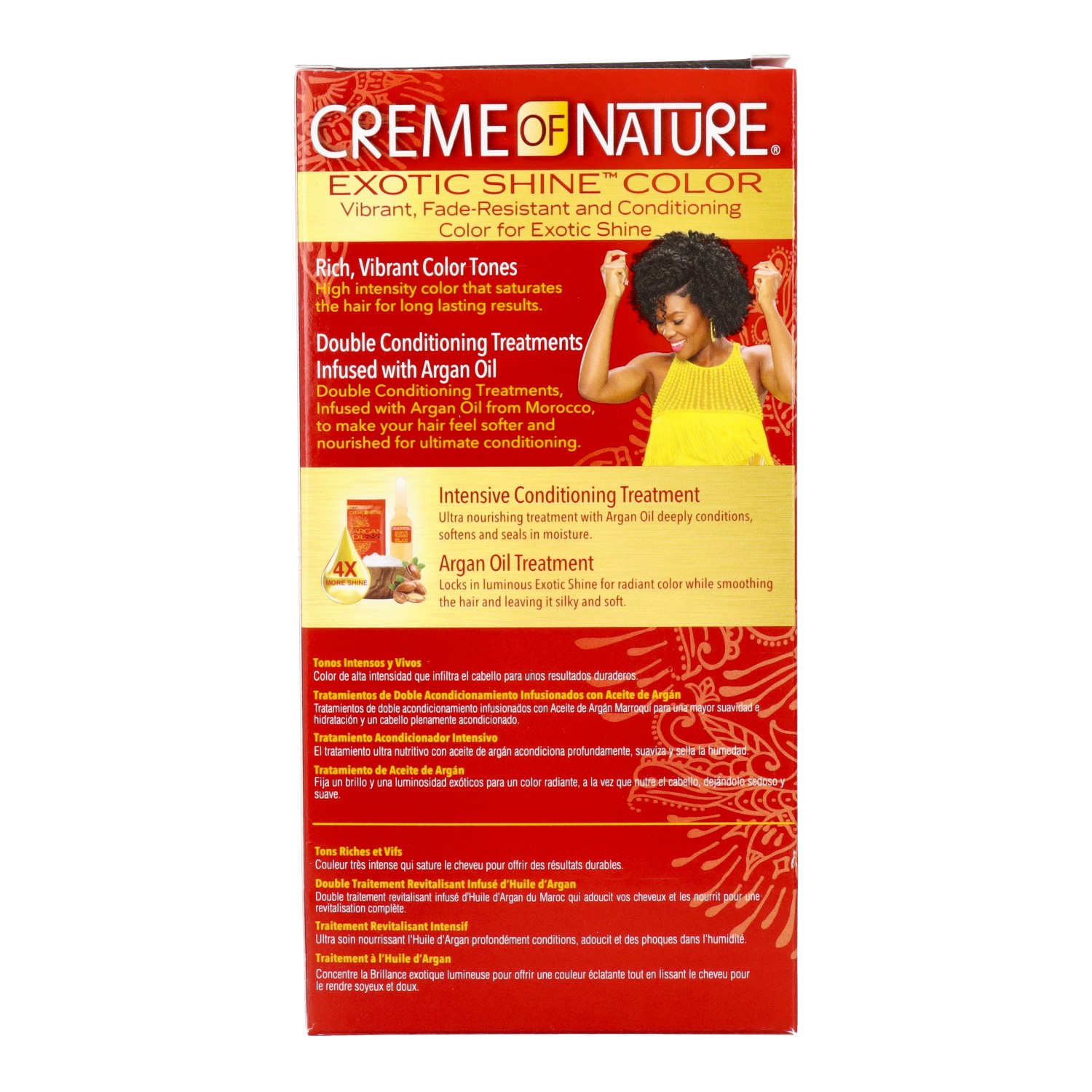 Cream Of Nature Argan Color Intense Black 1.0