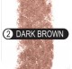 Ebin New York Colored Stick 2 Dark Brown 15 gr