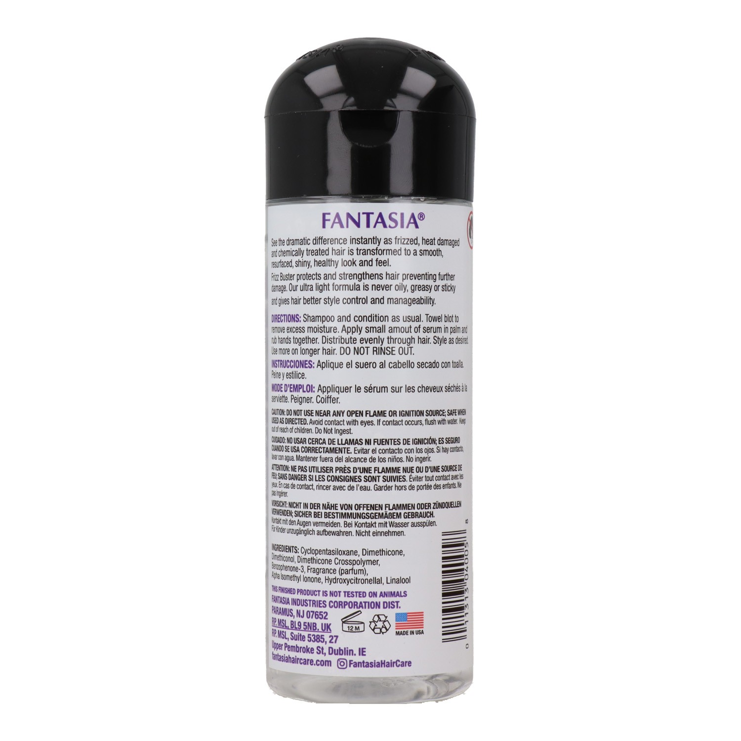 Fantasia Ic Polish Frizz Buster Serum 178 Ml