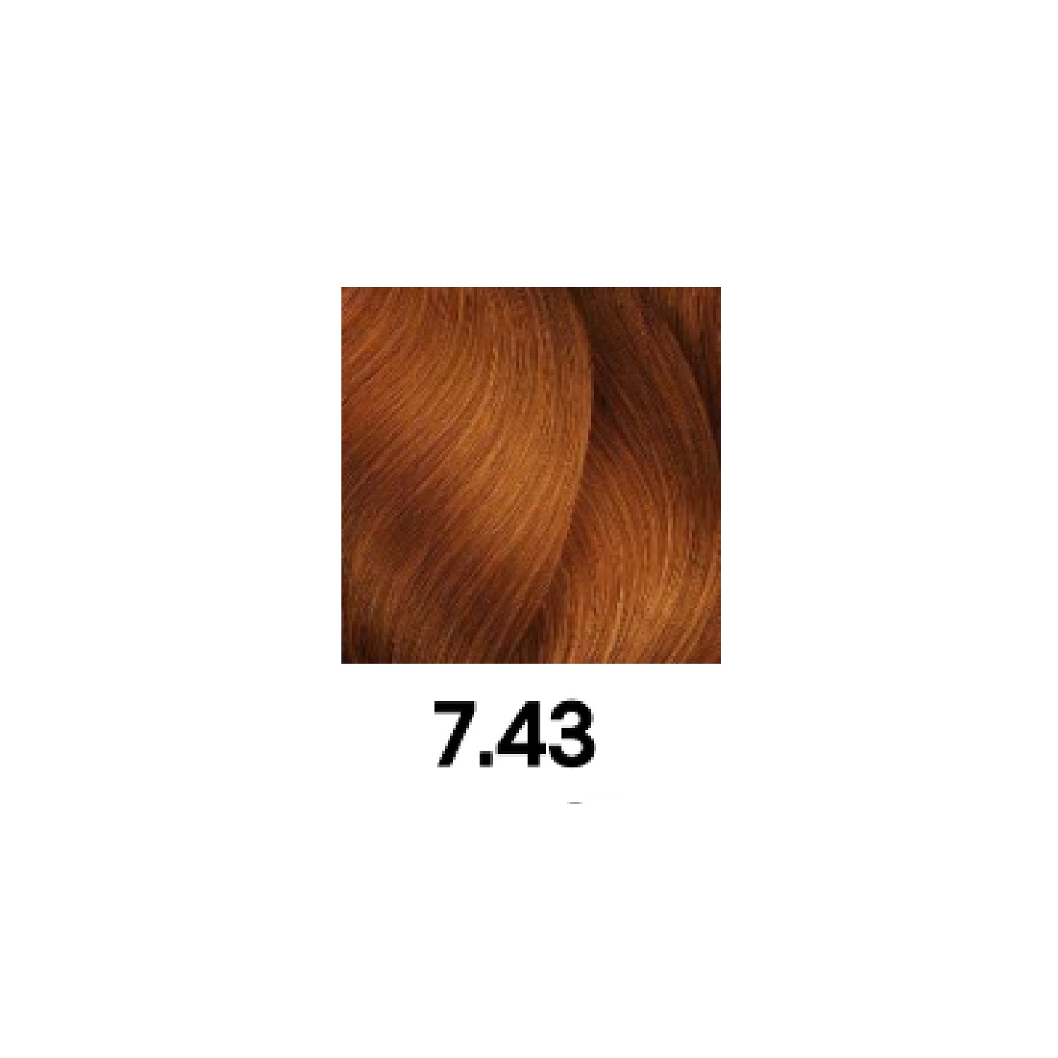 Loreal Inoa Color 7.43 Rubio Cobrizo Dorado 60 gr
