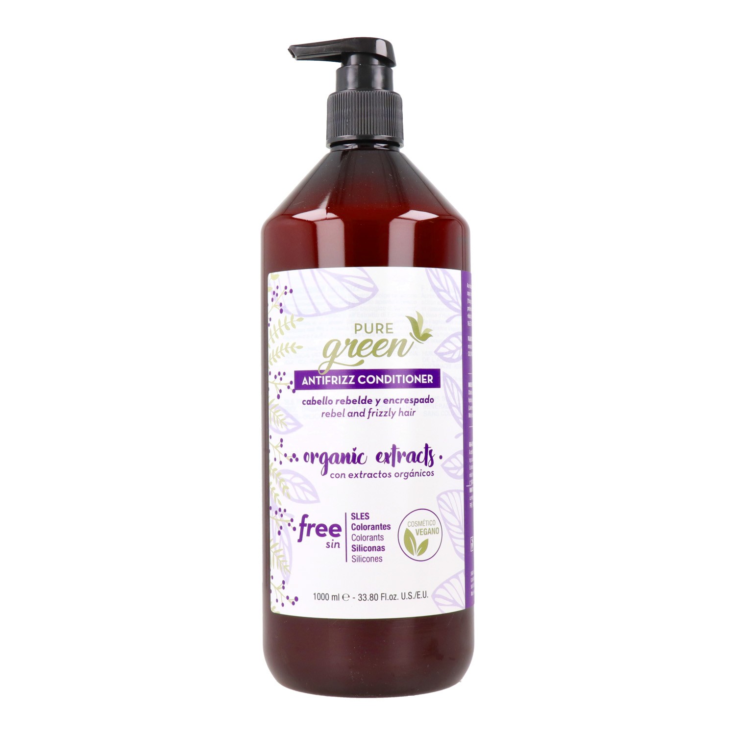 Pure Green Antifrizz Acondicionador 1000 ml