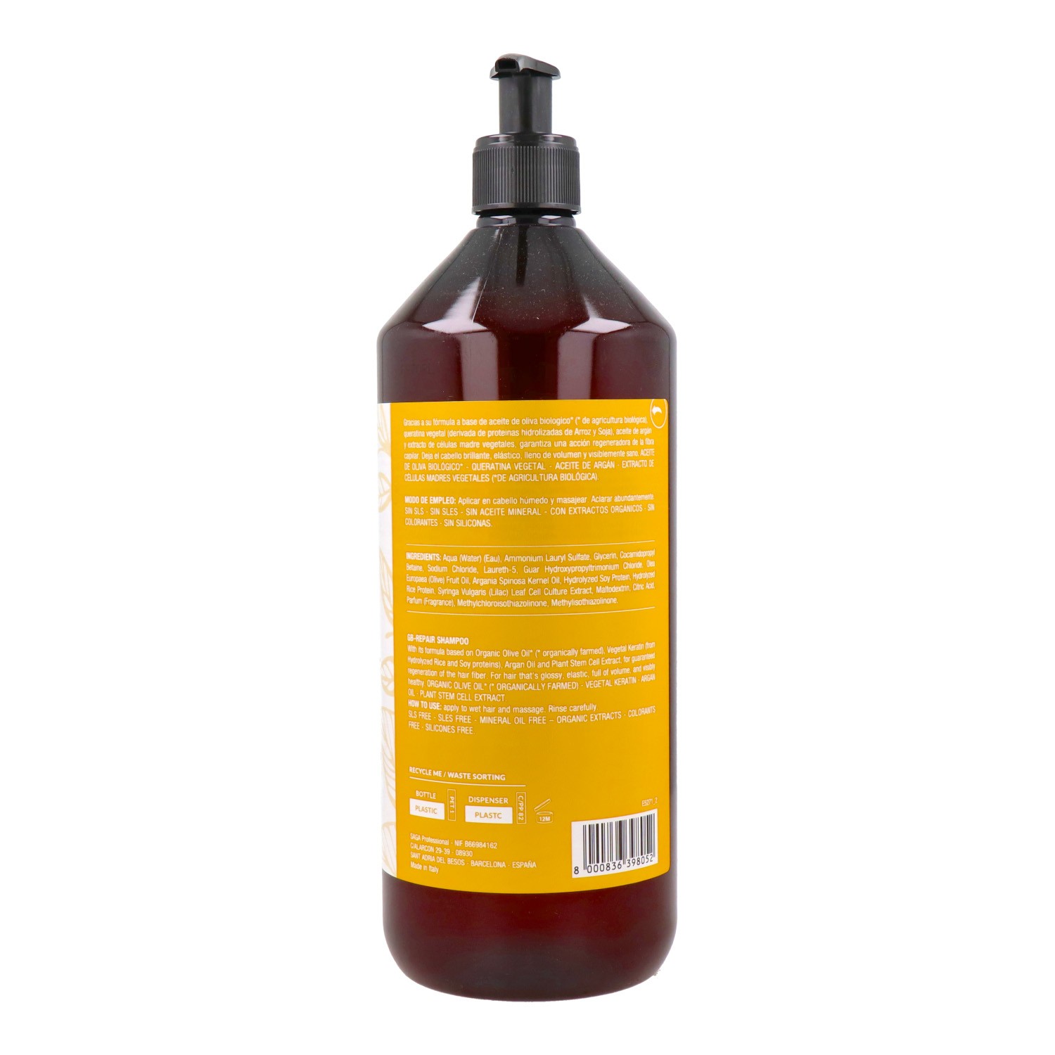 Pure Green Repair Xampú 1000 ml