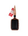 Red Kiss Rose Gold Paddle Brush Square