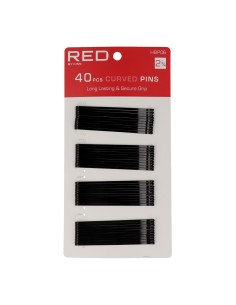 Red Kiss Curved Pins 2 3/4″ 40 Pcs