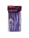 Red Kiss Flexi Rods 7" 3.4 5 Pcs Purple