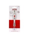 Red Kiss New York Slant Tip Tweezer With Suction