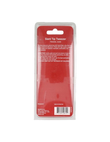 Red Kiss New York Travelsize Slant tip Tweezer