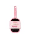 Red Kiss Marblous Boar Square Paddle Brush